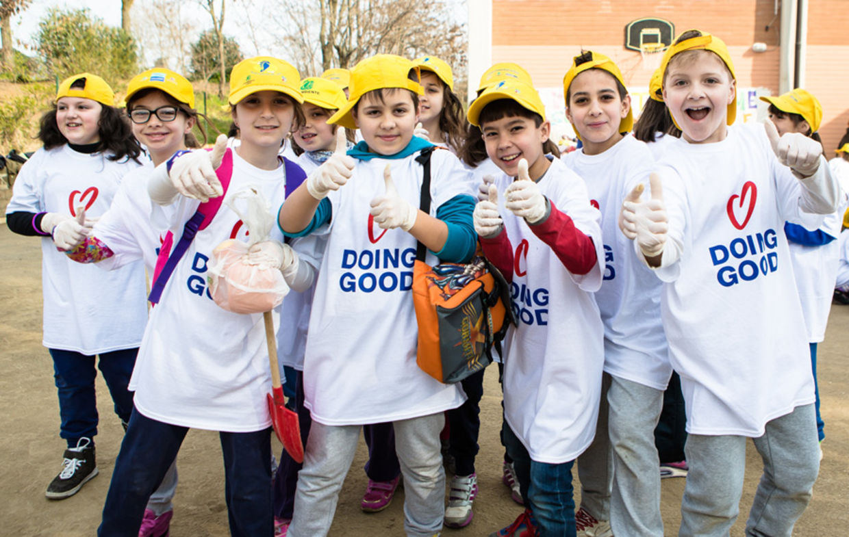 The more the merrier - get your friends and family involved in doing good and share the happiness. (Good Deeds Day) The more the merrier - get your friends and family involved in doing good and share the happiness. (Good Deeds Day)
