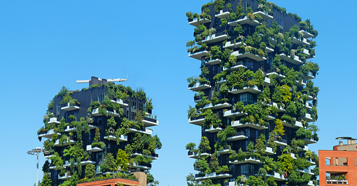 Vertical forest of Milan, the Vertical forest of Milan, the