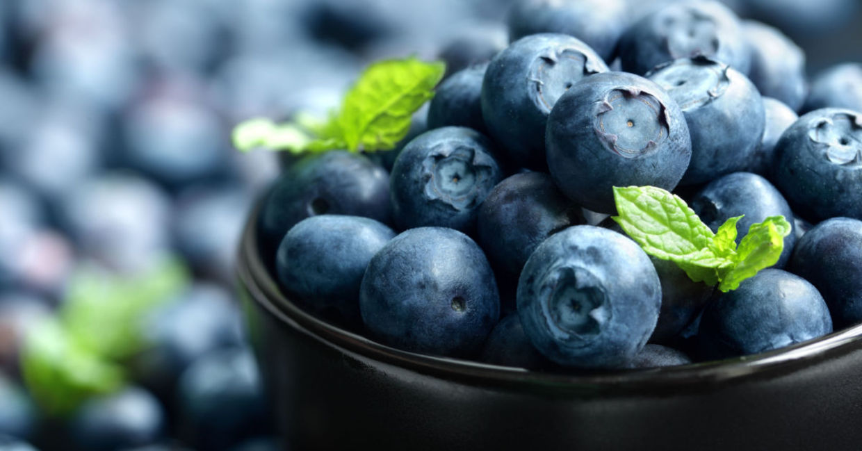 Blueberries are a superfood. Blueberries are a superfood.