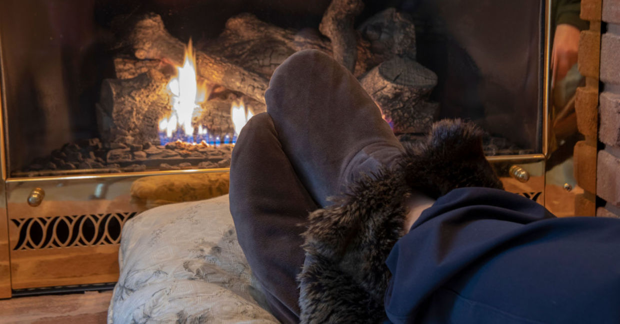 Warm and toasty feet. Warm and toasty feet.