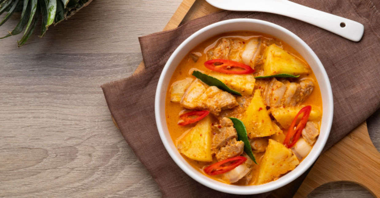 Tai red curry pineapple can help boost your immunity Tai red curry pineapple can help boost your immunity