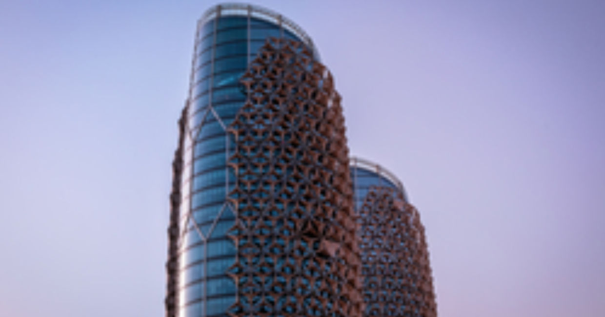 Al Bahar towers. Al Bahar towers.