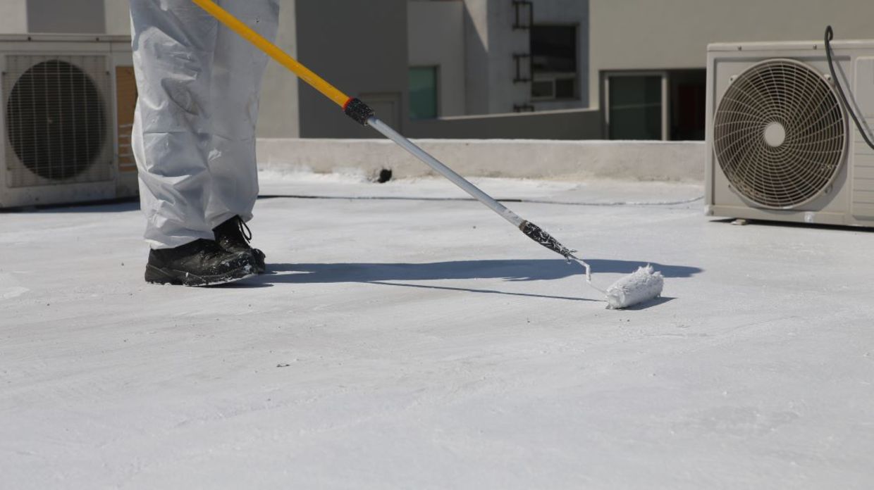 White roofs reflect heat. White roofs reflect heat.