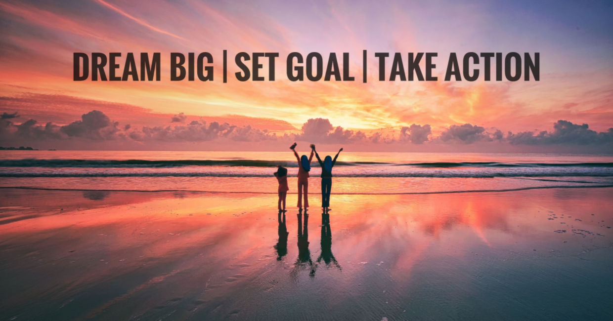 It's time to set goals for the new year. It's time to set goals for the new year.