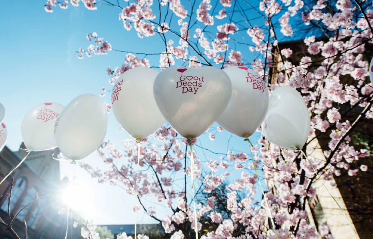 Good Deeds Day is coming soon. Good Deeds Day is coming soon.