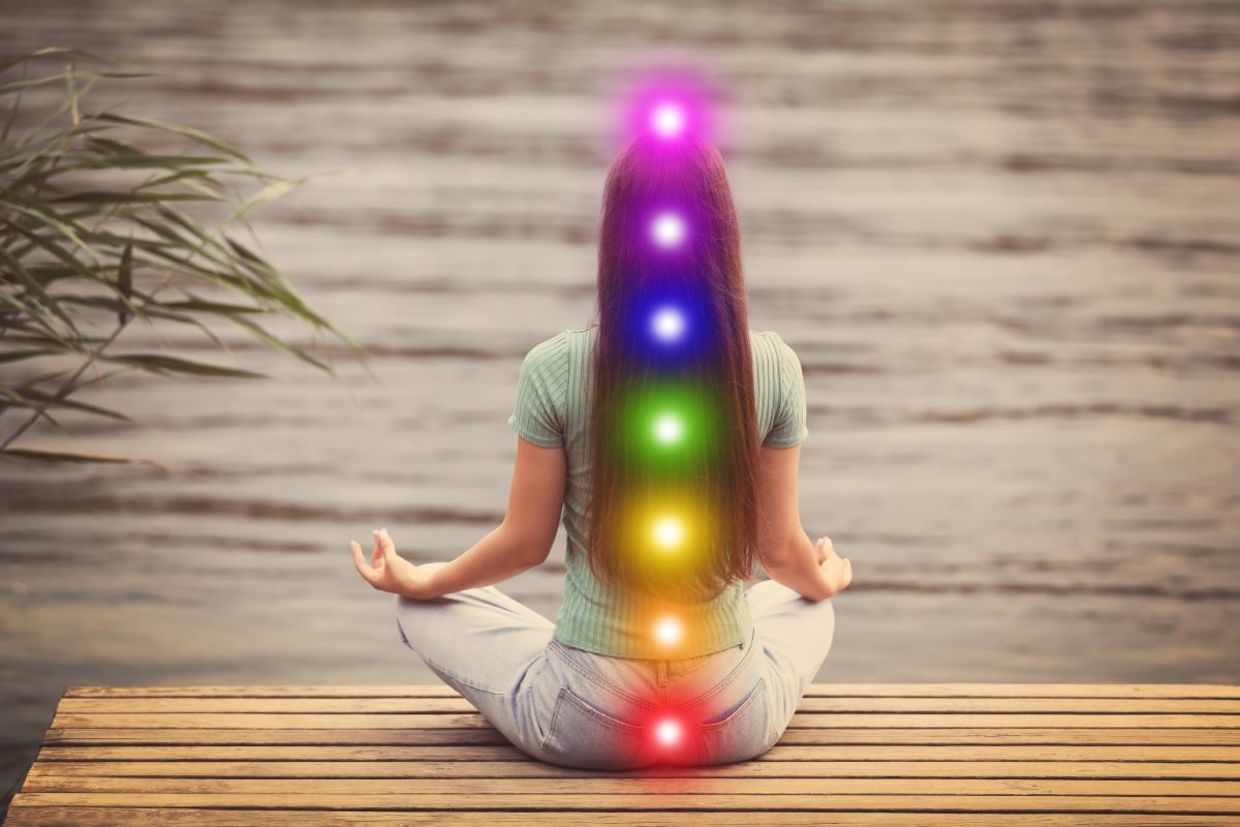Meditating is a way to balance your chakras. Meditating is a way to balance your chakras.