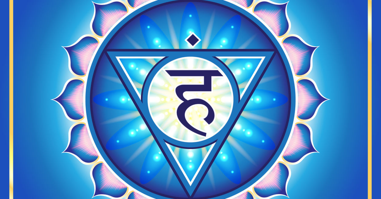 The throat chakra. The throat chakra.