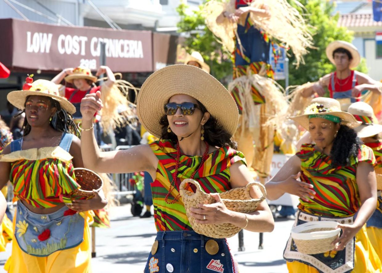 Street festival in San Francisco. Street festival in San Francisco.